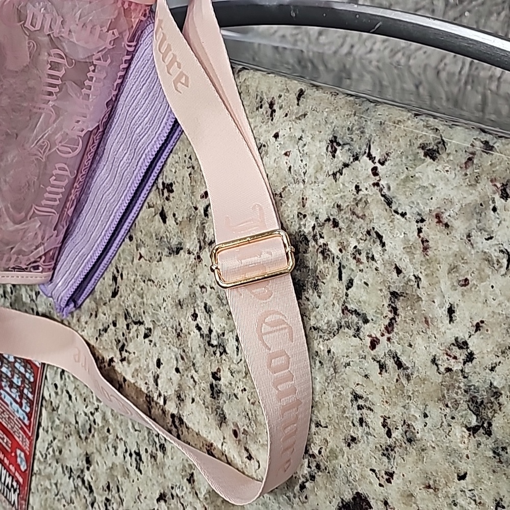 Beautiful Pink/Clear Juicy Couture Bag - Picture 5 of 7
